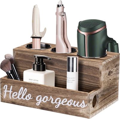 Gardez votre salle de bain propre sans effort avec ce porte-serviettes en bois