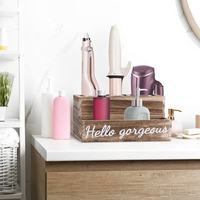 Gardez votre salle de bain propre sans effort avec ce porte-serviettes en bois