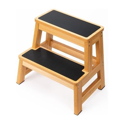 Un tabouret en bois anti-dérapant pratique et élégant