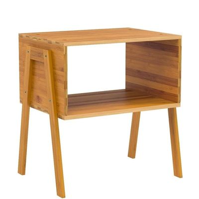 Tableau de console Tableaux de fin de pièce Tableau de nuit de salon en bois Tableaux de chevet pour rangement de chambre