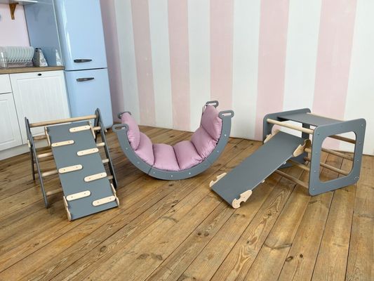 Montessori montée ensemble pour les tout-petits montée triangulaire intérieure dans votre choix de couleur