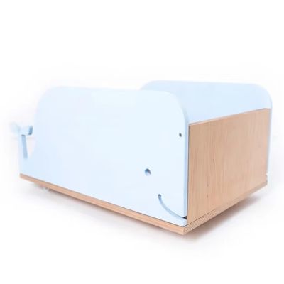 Boîte de jouets en bois sur roues personnalisée selon votre demande pour l'organisation de jouets pour enfants