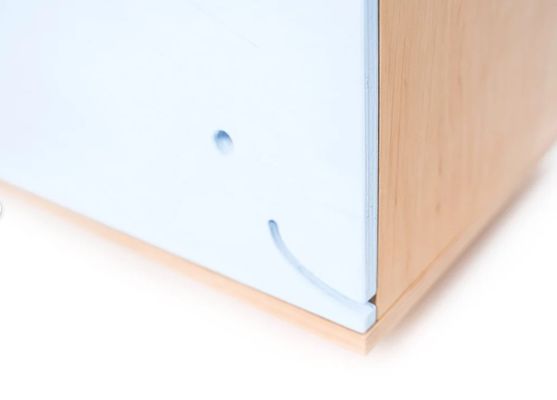 Boîte de jouets en bois sur roues personnalisée selon votre demande pour l'organisation de jouets pour enfants