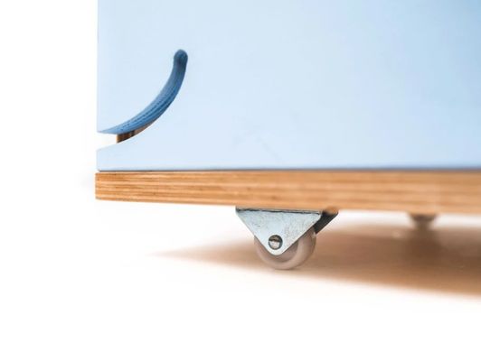 Boîte de jouets en bois sur roues personnalisée selon votre demande pour l'organisation de jouets pour enfants