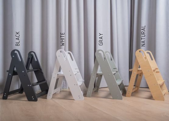 Économisez de l' espace en bois salle de bain enfants tabouret tabouret pas pour les enfants et les adultes Comme votre demande