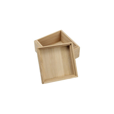 Boîte cadeau en bois massif de luxe en bois de couleur ou comme votre couleur personnalisée cadeau