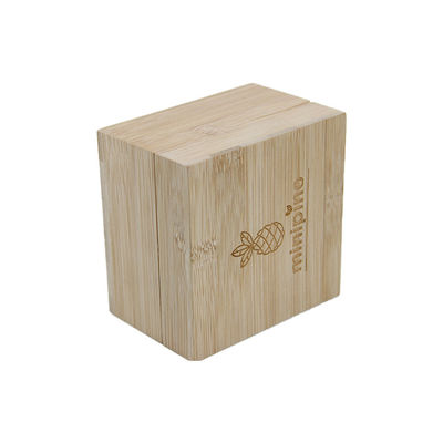 Boîte cadeau en bois massif de luxe en bois de couleur ou comme votre couleur personnalisée cadeau