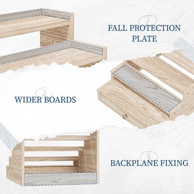 Laque de bois de Cologne, support d'affichage, étagère avec tiroir de rangement