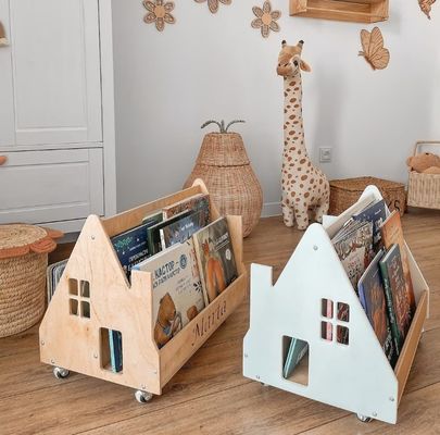 Étagère OEM pour tout-petits pour meubles Montessori personnalisés de style design moderne