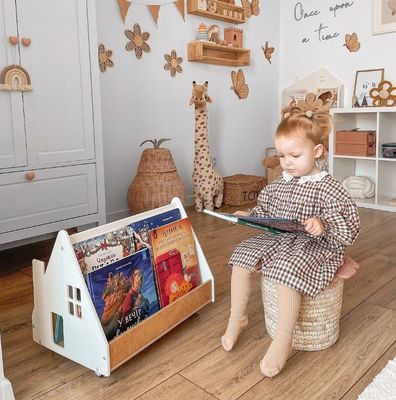 Étagère OEM pour tout-petits pour meubles Montessori personnalisés de style design moderne