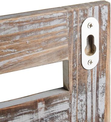 Meubles de salon moderne Étagères montées sur le mur en bois Logo personnalisé en grande quantité