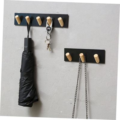 Plaque de fer à clés rustique montée sur le mur pour immeuble de bureaux 7,75" L x 7,75" L x 48,5" H