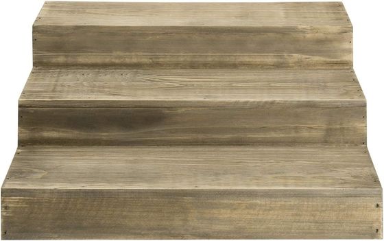 Commande OEM Acceptable Stand de dessert en bois Cupcake Riser Affichage pour les occasions spéciales