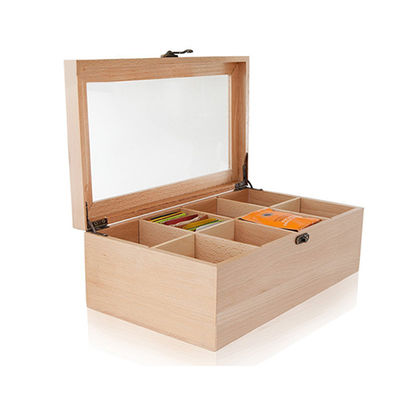 Boîte en forme de livre en bois de couleur de pin simple et élégant pour emballage de logo personnalisé