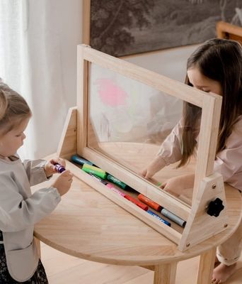 Charge d'échantillonnage et impression 4 en 1 échafaudage de table en bois pour les résultats d'échantillonnage professionnels