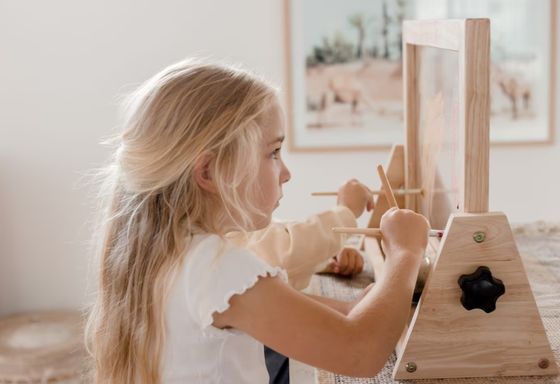 Charge d'échantillonnage et impression 4 en 1 échafaudage de table en bois pour les résultats d'échantillonnage professionnels