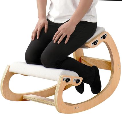 Magasins de cadeaux Améliorez votre posture avec un siège incliné fauteuil ergonomique en bois