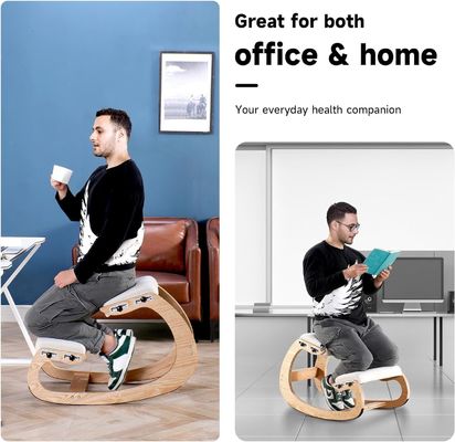 Magasins de cadeaux Améliorez votre posture avec un siège incliné fauteuil ergonomique en bois
