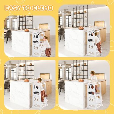 Meubles de salon Enfants Cuisine Tabouret d'apprentissage