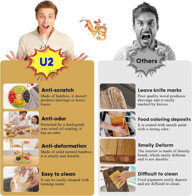 Tableau d'affichage de fête Tour de gâteaux en bois avec logo personnalisé et support pliable