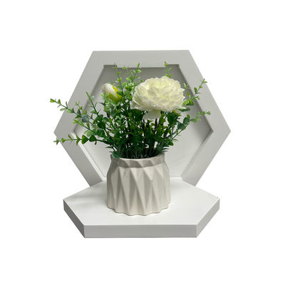 Économiser de l'espace PANEL Étagère en bois pour exposer des fleurs et organiser des articles ménagers