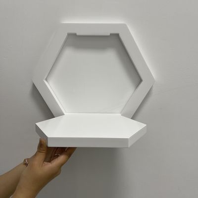 Économiser de l'espace PANEL Étagère en bois pour exposer des fleurs et organiser des articles ménagers