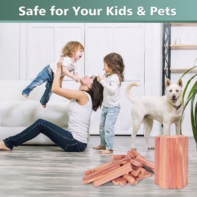 Organisez vos placards et vos tiroirs avec des blocs de cèdre aromatique de taille commune ou sur mesure