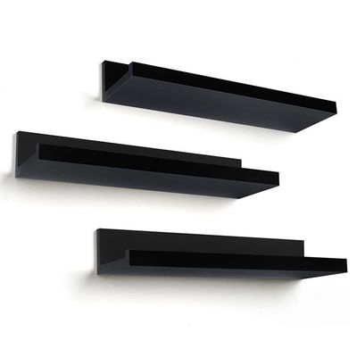 Étagères flottantes décoratives murales modernes en MDF personnalisées en couleur