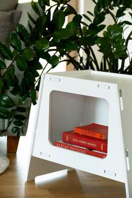Appareil électroménager à l' intérieur moderne Cage pour animaux de compagnie Maison pour chien et chat Salon