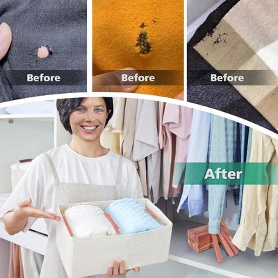 Organisez vos placards et vos tiroirs avec des blocs de cèdre aromatique de taille commune ou sur mesure