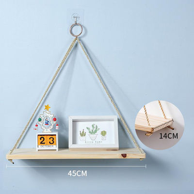 Avantages en quantité élevée Étagère flottante en bois massif moderne pour votre bureau