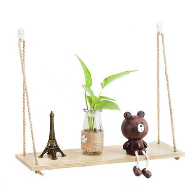 Avantages en quantité élevée Étagère flottante en bois massif moderne pour votre bureau