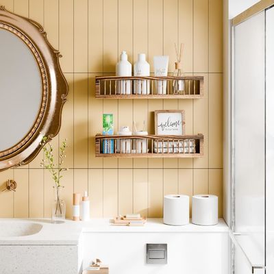 Étagères flottantes en bois personnalisables pour la chambre à coucher