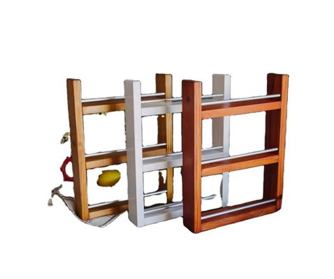 Étagère de stockage d'épices en bois personnalisée montée sur le mur pour votre style et fonctionnalité de cuisine
