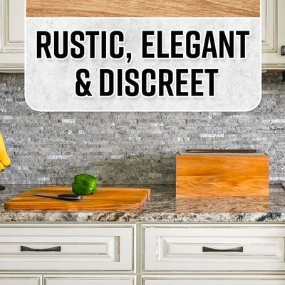 Réservoir de compost de cuisine en acier inoxydable avec couvercle pliable et insert résistant à la rouille sur demande