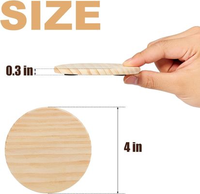 Des sous-vêtements en bois écologique gravé pour la décoration de table