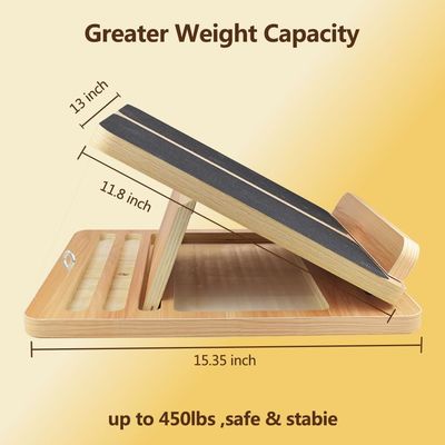 Planche à inclinaison réglable pour l'étirement du mollet et la souplesse de la cheville