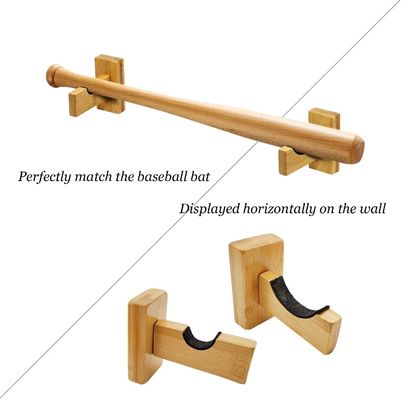Étagère murale pour les battes de baseball et de softball