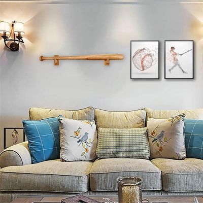 Étagère murale pour les battes de baseball et de softball