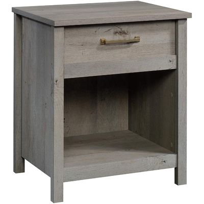 Table de nuit en bois massif avec tiroir de rangement Taille personnalisée canapé Table d'entrée Table de chevet