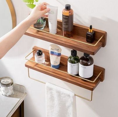 Étagère murale moderne et élégante meubles de rangement suspendus meubles métalliques bois étagères de salon