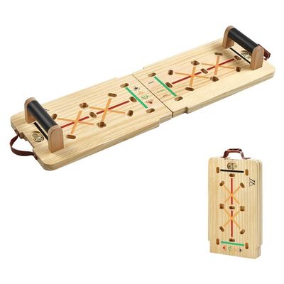 Conception personnalisée Kit de planche en bois massif avec bandes de résistance à barres de plaque