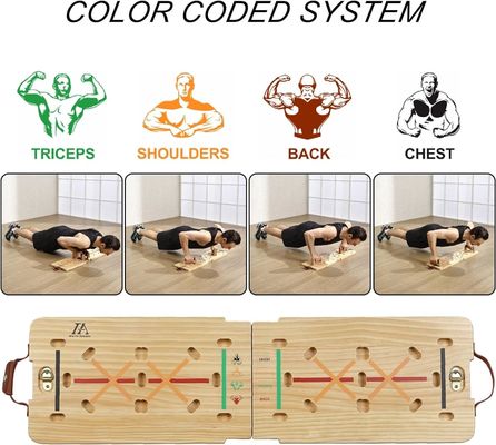 Conception personnalisée Kit de planche en bois massif avec bandes de résistance à barres de plaque