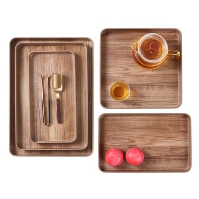 Plateau de cuisine en bois personnalisé à votre choix ou de couleur claire pour le stockage de la cuisine moderne