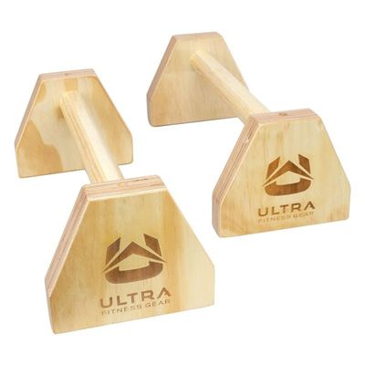 OEM/ODM 202405 Ultra Fitness Parallettes en bois pour les sièges en L et les poussettes à main