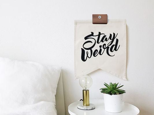 Collier de couette textile suspendu au mur Collier de vêtements de taille personnalisée pour tapisserie et couette