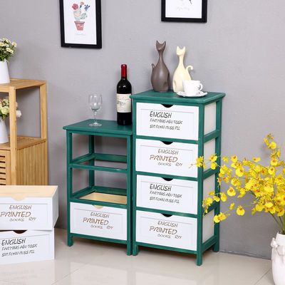 Cabinet de rangement de chambre à coucher de style français moderne avec petit tiroir