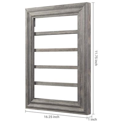 5 niveaux d'impression en bois gris vintage brûlé monnaies de défi