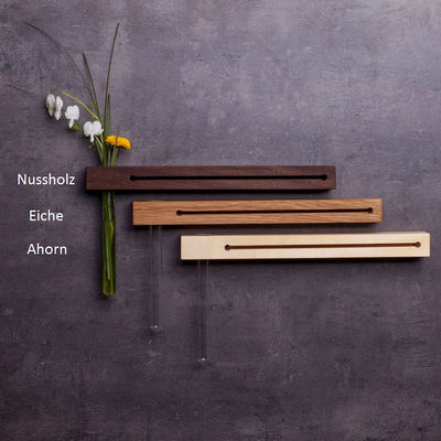 Tableau de décoration murale avec étagère et vase