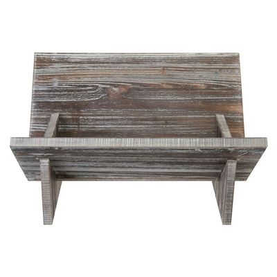 Écrans de livres en bois dans le style rétro Organisateur pour les magazines Fichiers de livres Albums